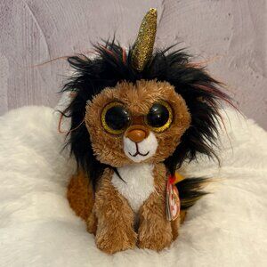 Ramsey TY Beanie Boos Brown Lion 2020 Plush Stuffie (SKU: 250TO)